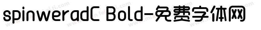 spinweradC Bold字体转换